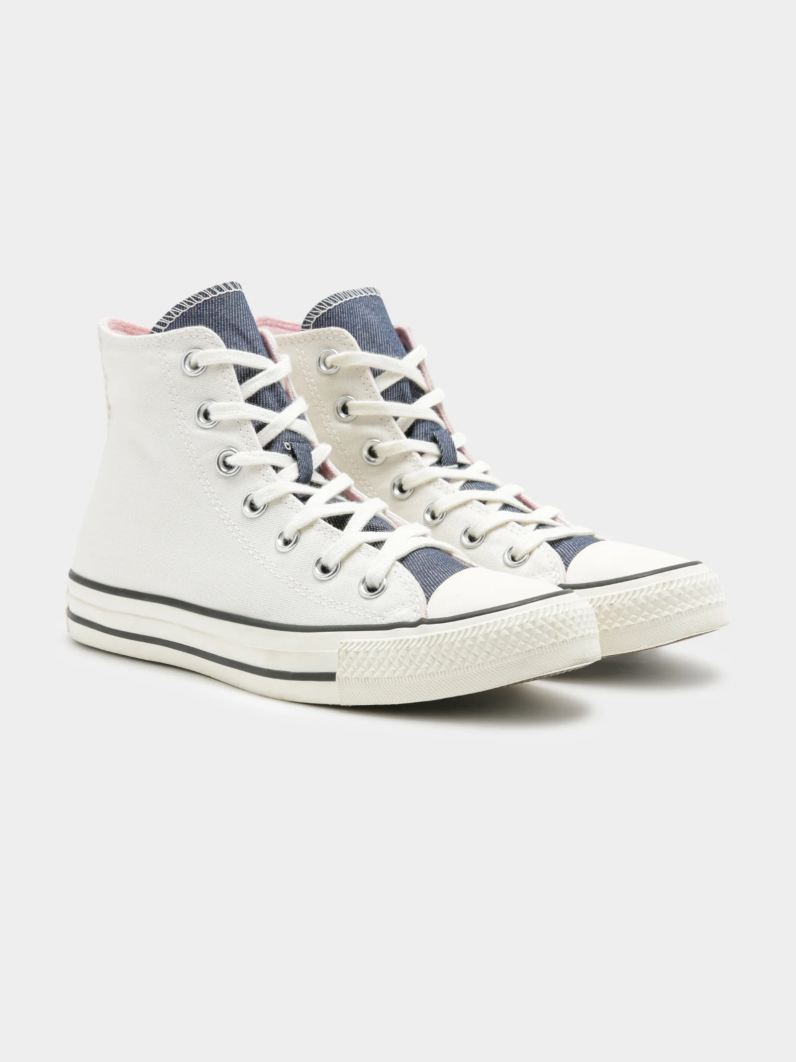 Womens Chuck Taylor All Star Denim Fashion High Top