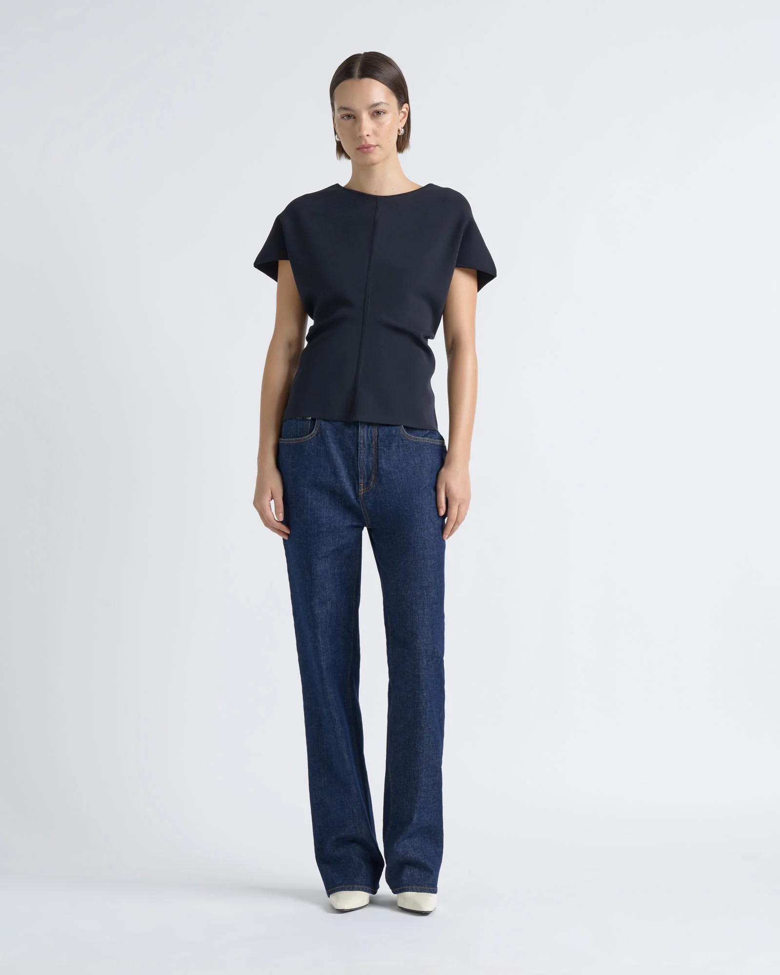 Drop Shoulder Milano Tee