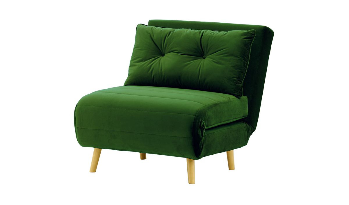 Fotel rozkładany Flic 77 cm-Velluto 10-like oak