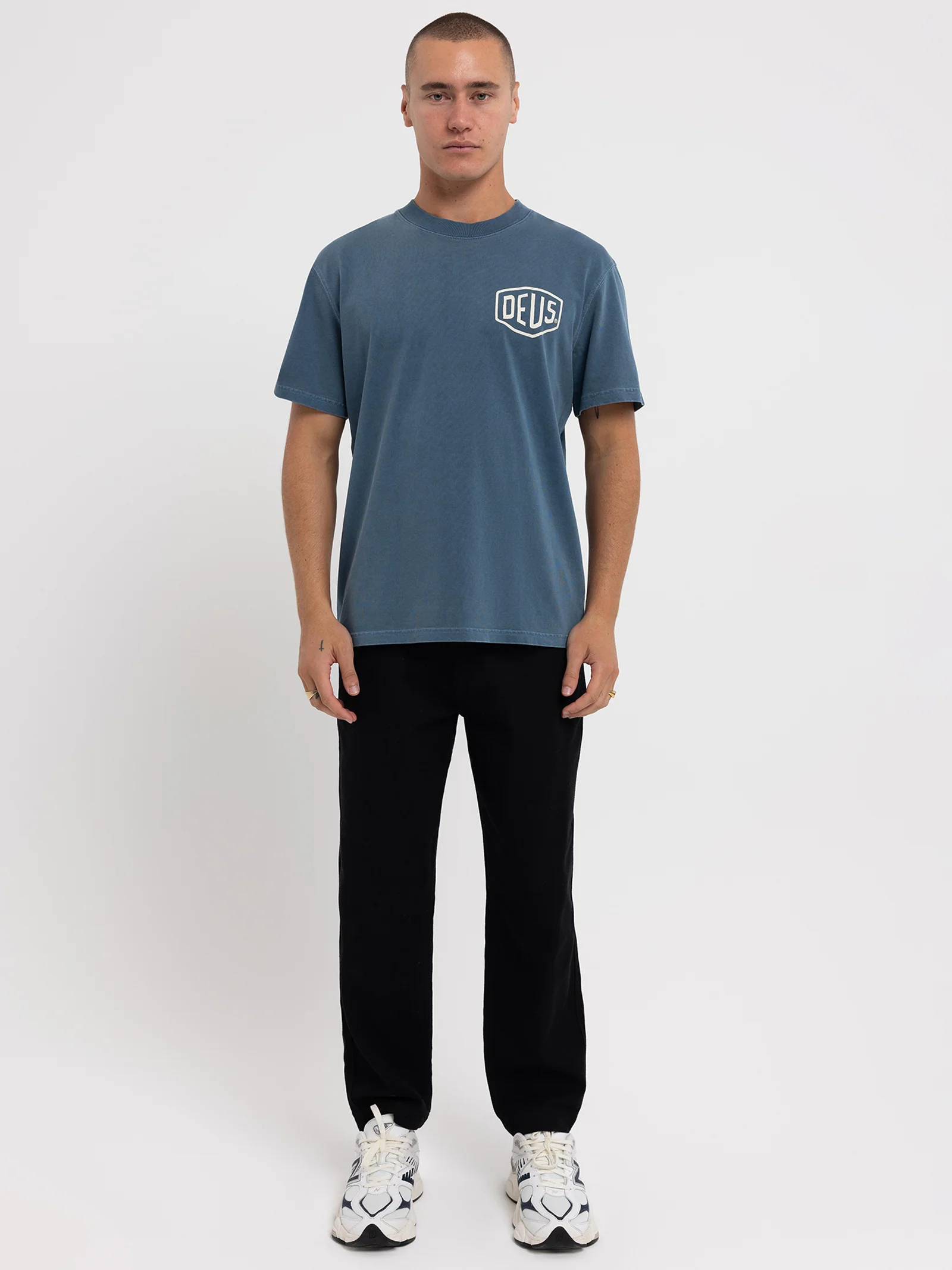 Garment Dyed Shield T-Shirt