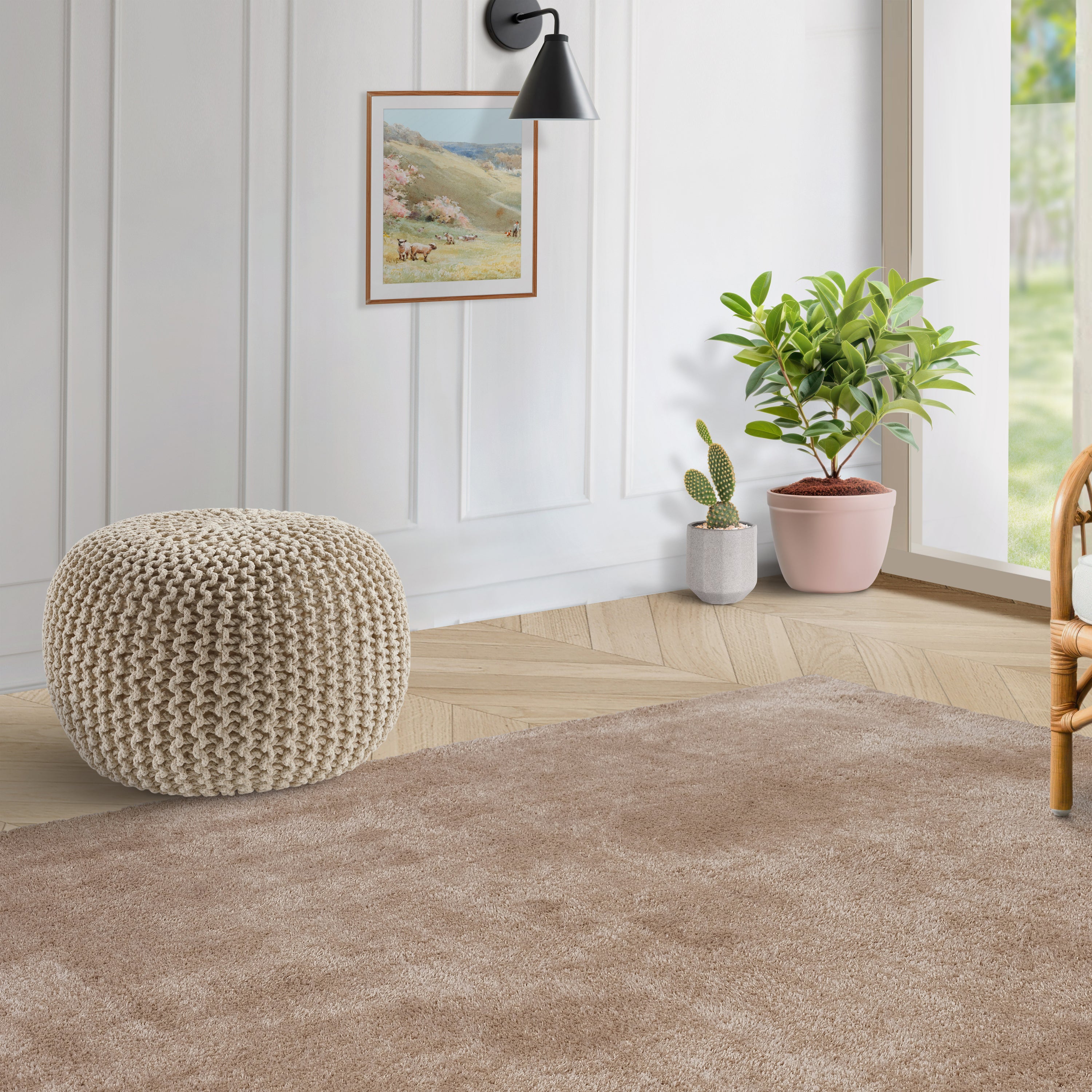 Acsento Kos Vloerkleed 200 x 290 cm - Latte