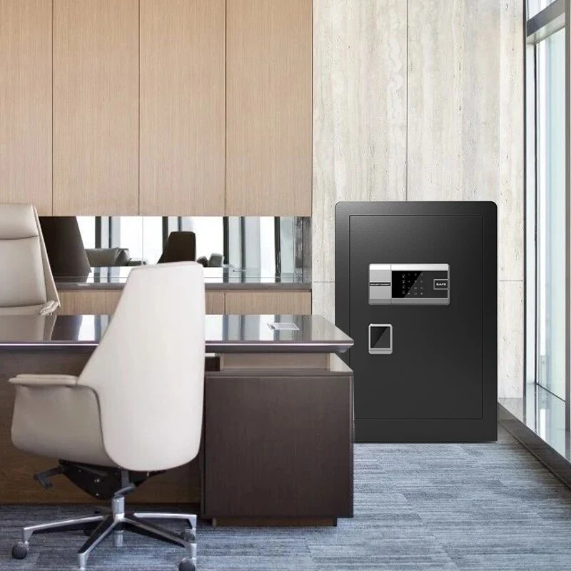 1.97 cubic feet fingerprint safe with voice broadcast and touch screen