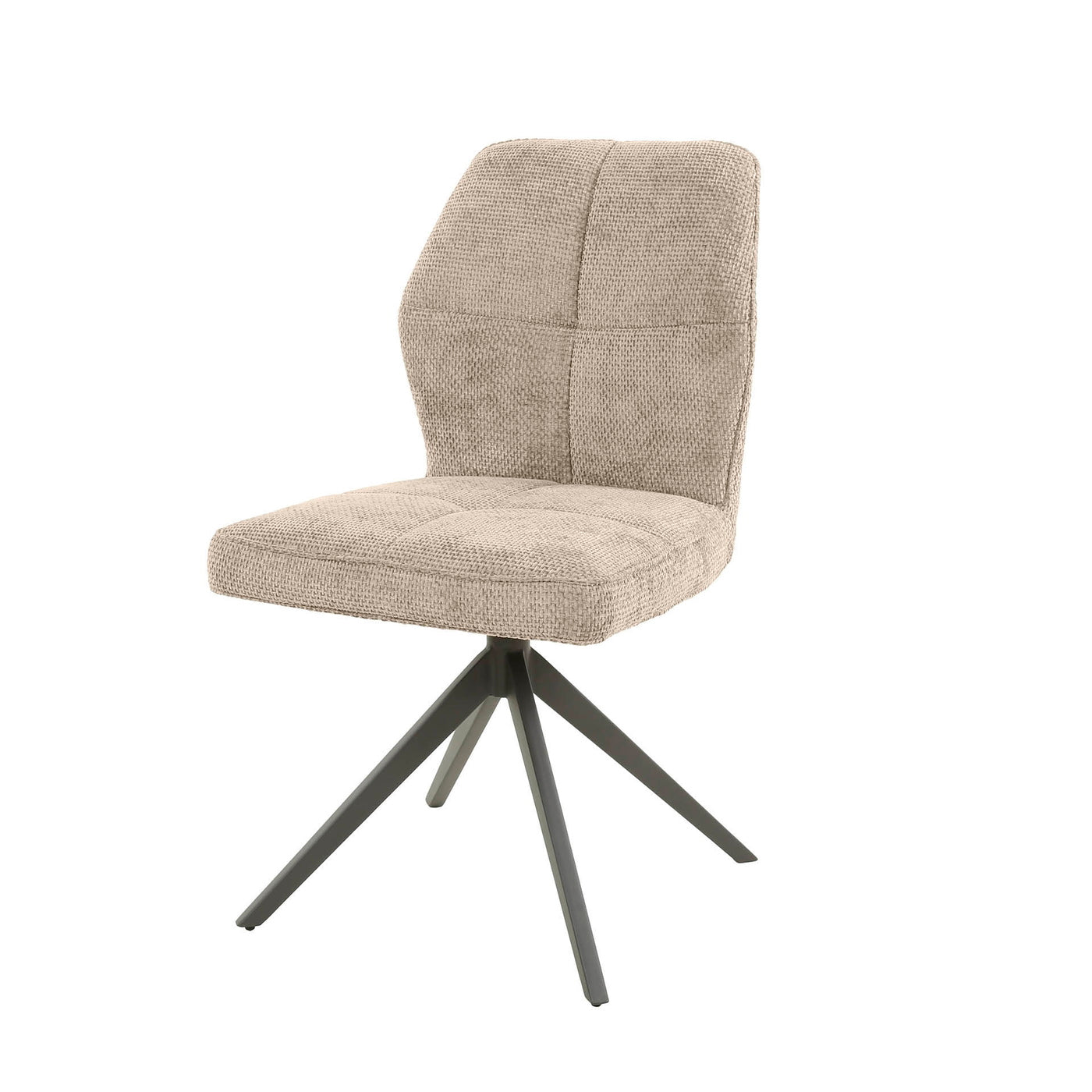 Giga Meubel Eetkamerstoel Spring - Taupe Stof