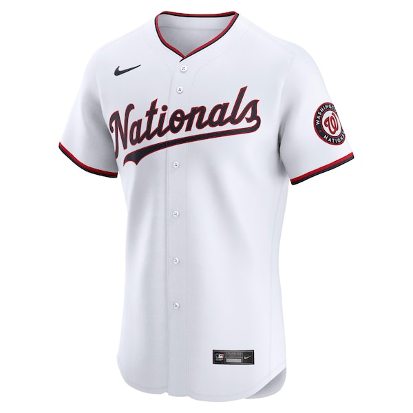 Washington Nationals Nike  Home Elite Pick-A-Player Retired Roster Jersey - White