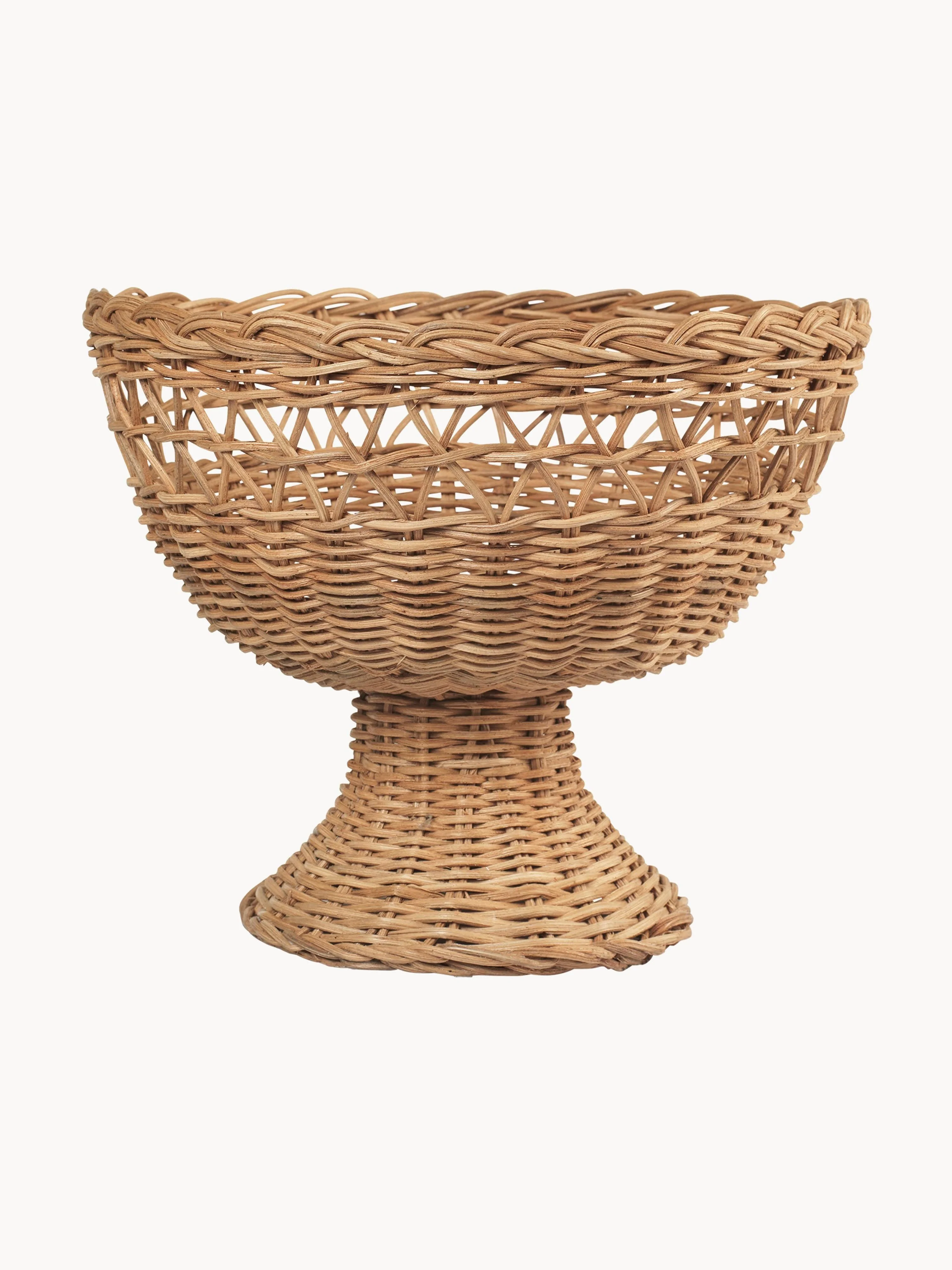 Servierkorb Emmy aus Rattan