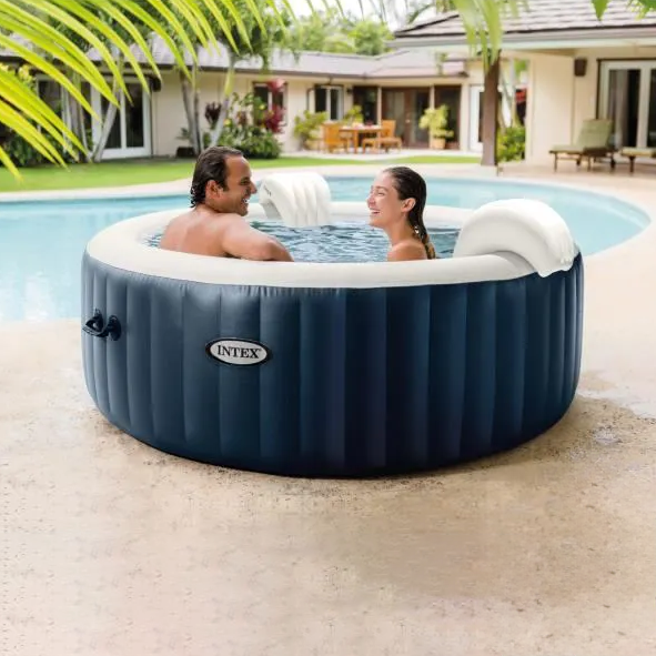 Intex - 28430EX - Pure spa gonflable blue navy 4 places