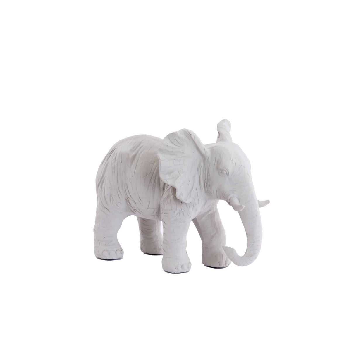 Light & Living ornament Elephant - wit - 30.5x18.5x24cm
