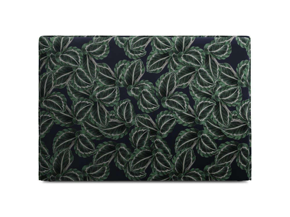 PROVENCE - Tête de lit en velours 120x140x10