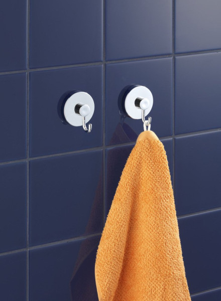 Wieszaki na przyssawki Vacuum-Loc, 2 sztuki, WENKO