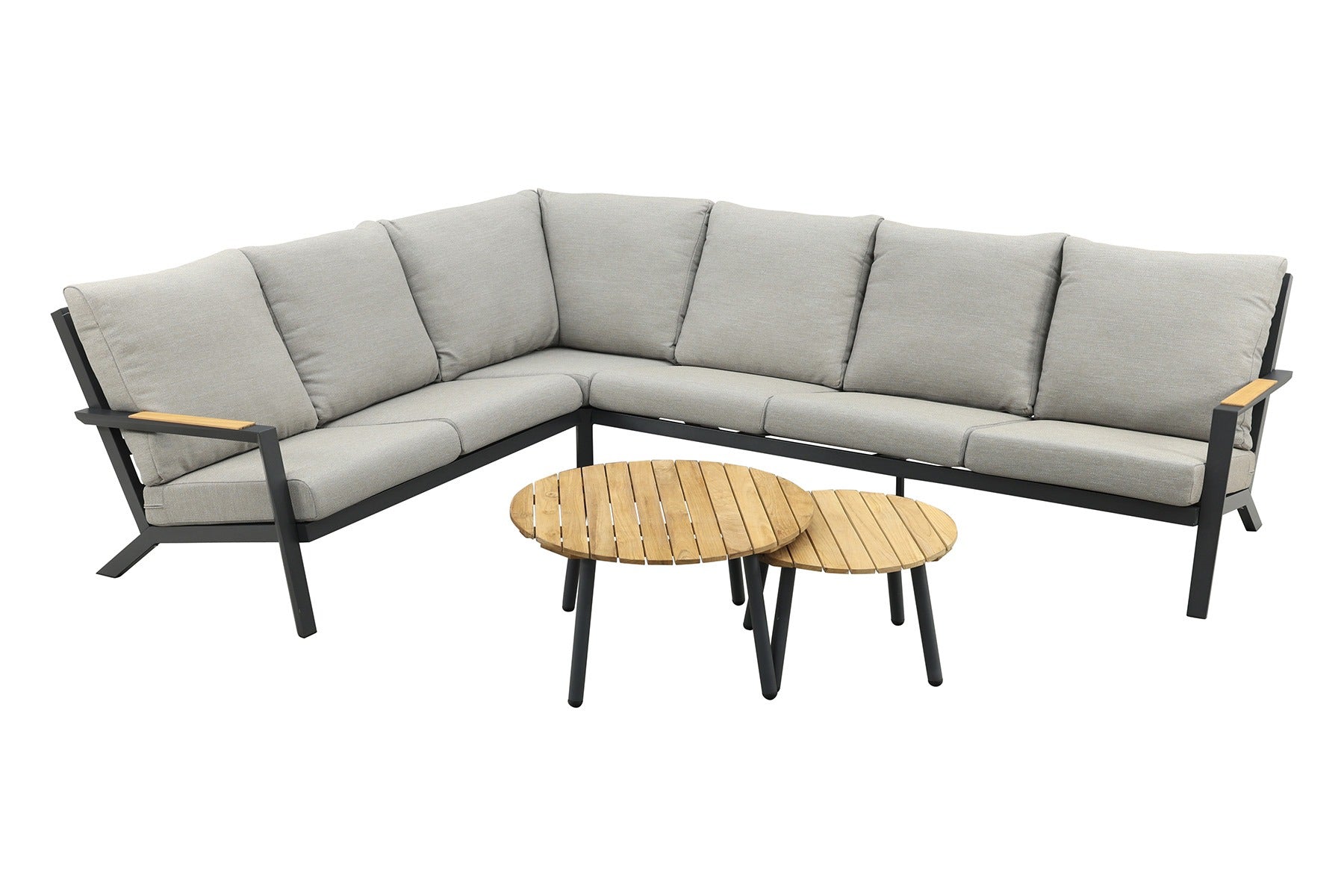 VDG Santos Mindo loungeset - loungebank - antraciet