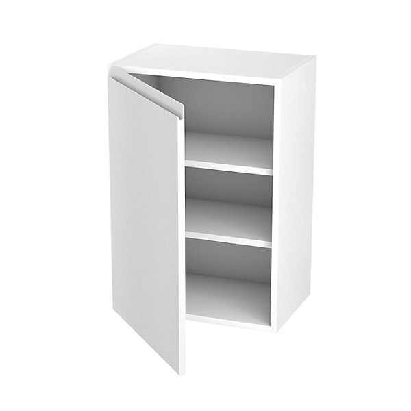 Meuble haut de cuisine Garcinia blanc brillant l. 50 cm x H. 72 cm GoodHome