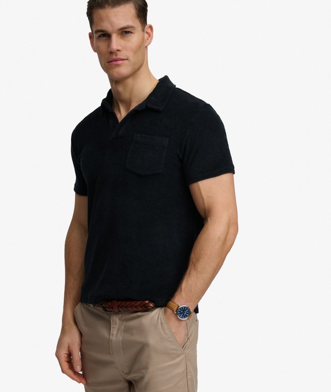 Towelling Polo Shirt