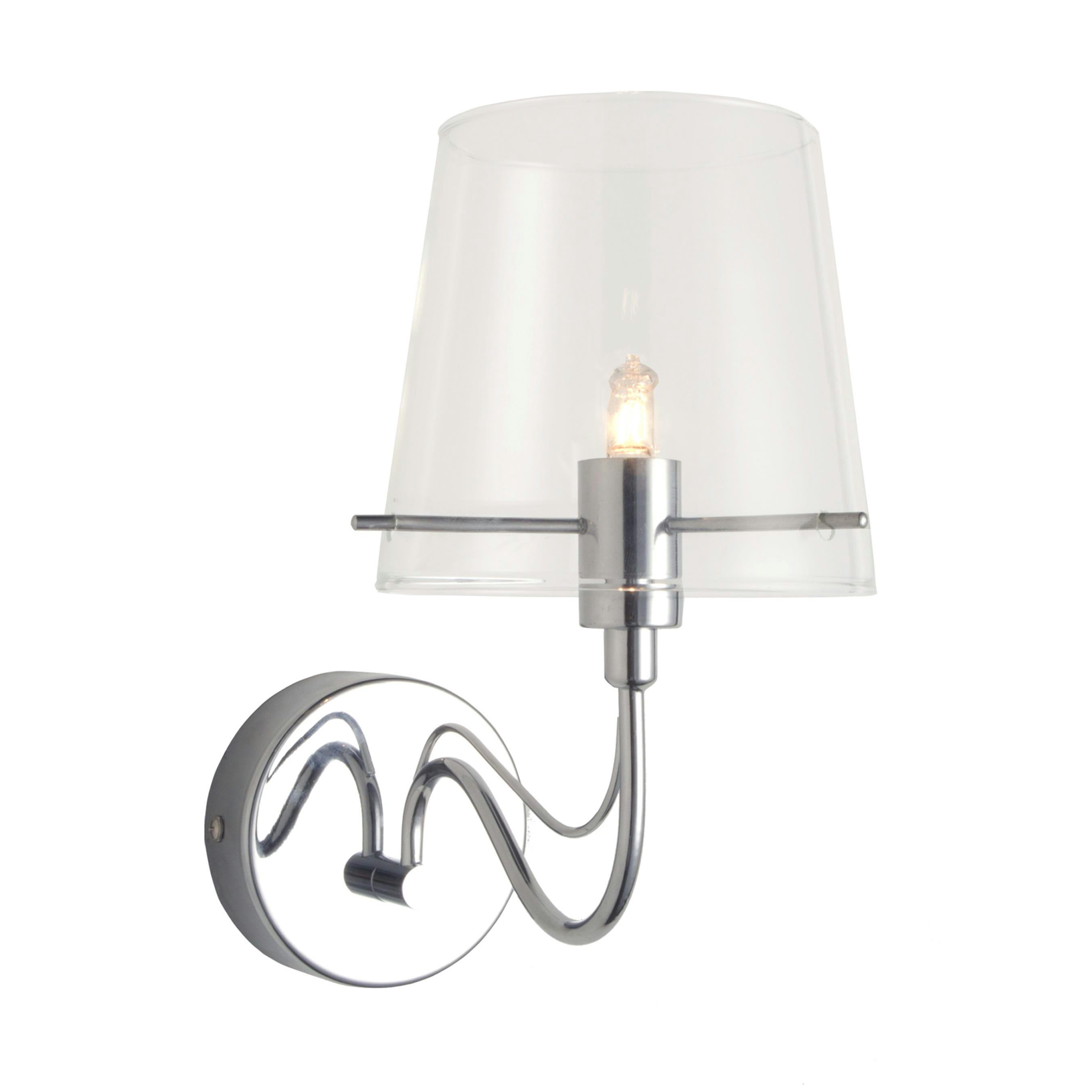 CORNWALL - Applique en métal argenté