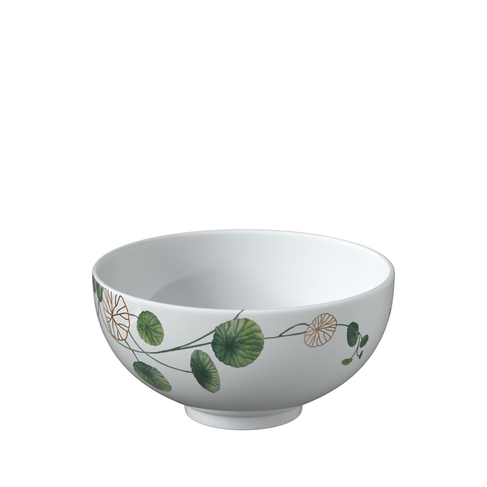Avarua Appetizer/ Dessert Bowl - Multi-colored, 10.2 oz, Premium Bone Porcelain