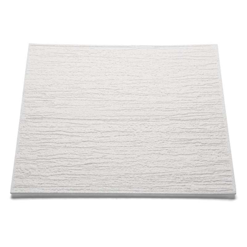 Dalles de plafond 1er prix en polystyrène expansé 50 x 50 cm réf. T80 sachet de  / 2m²