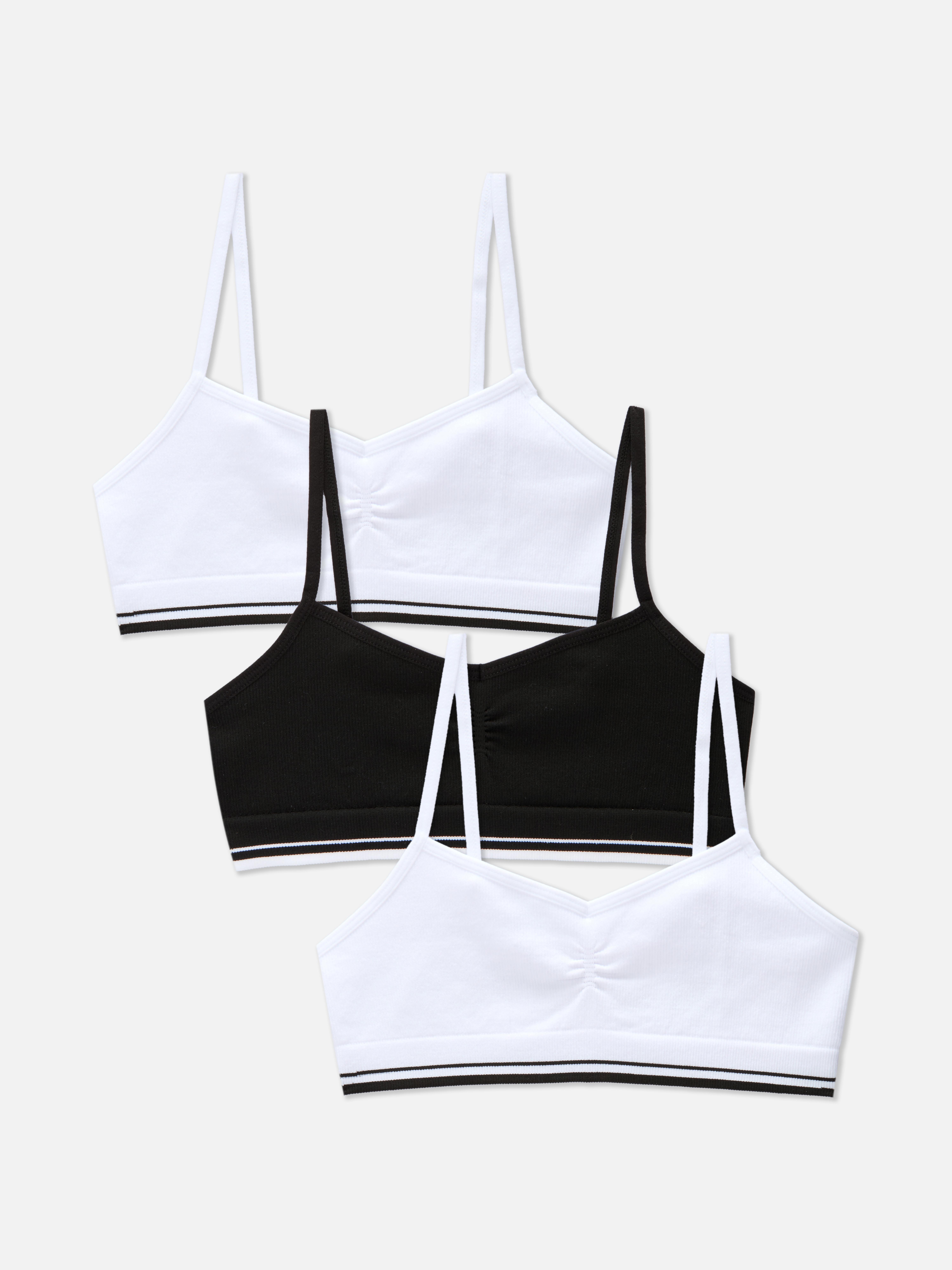 7-15yrs | 3pk Cropped Tops