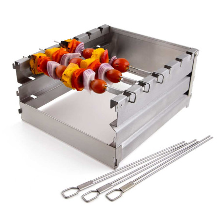 Protection et Support Réchaud latéral IR   6 Brochettes - Broil King