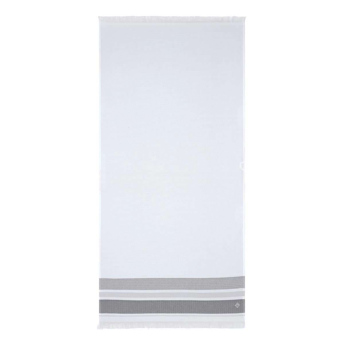 FOLK - Serviette de bain en coton caviar 70 x 140