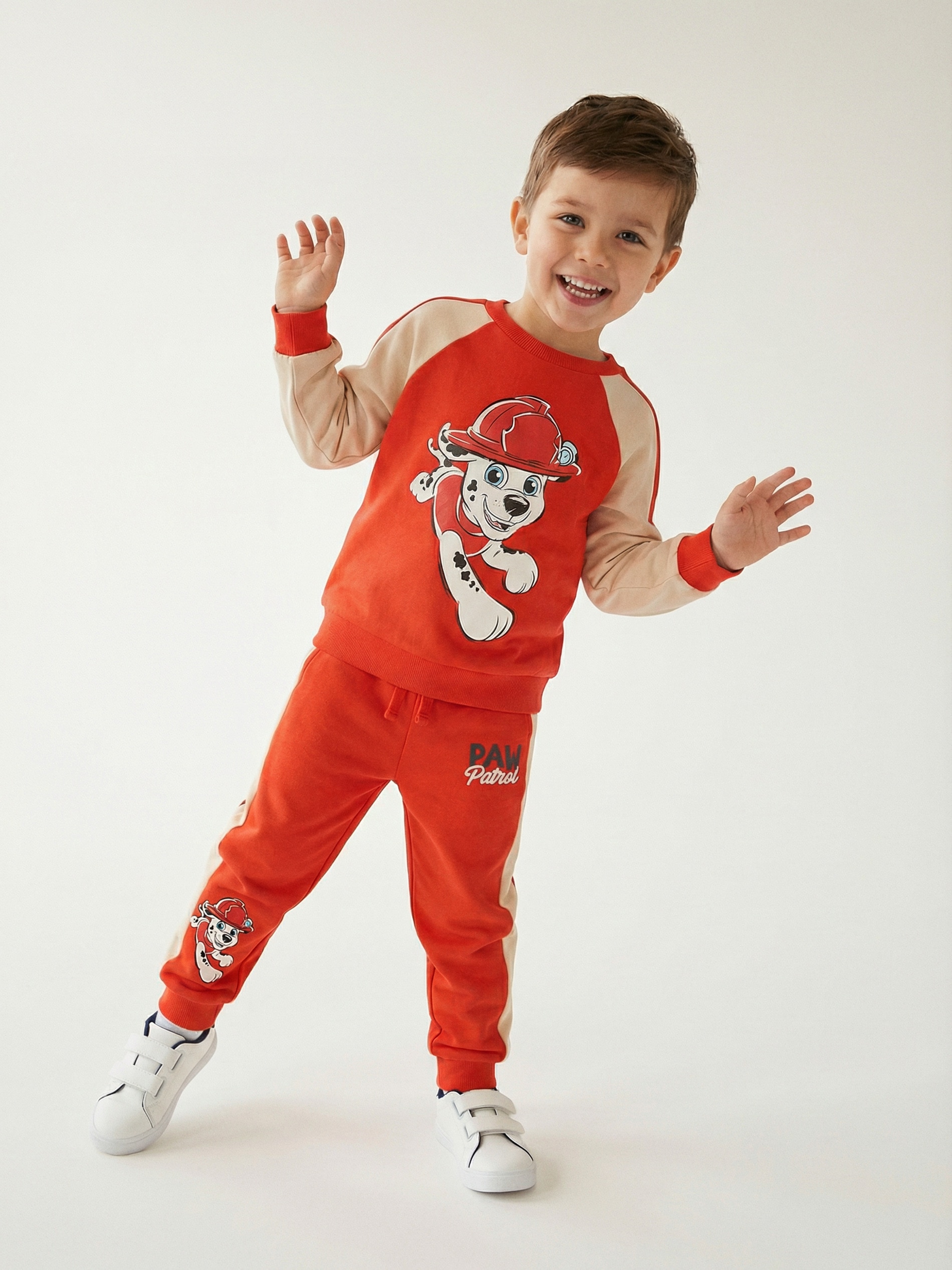 Bluza z kontrastowymi wstawkami z nadrukiem PAW Patrol