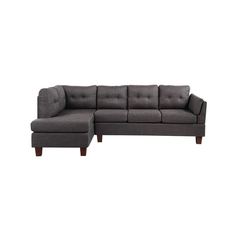 Dalia 97-inch Modern Sectional Sofa with Left Facing Chaise - 97W x 64.5D x 34H