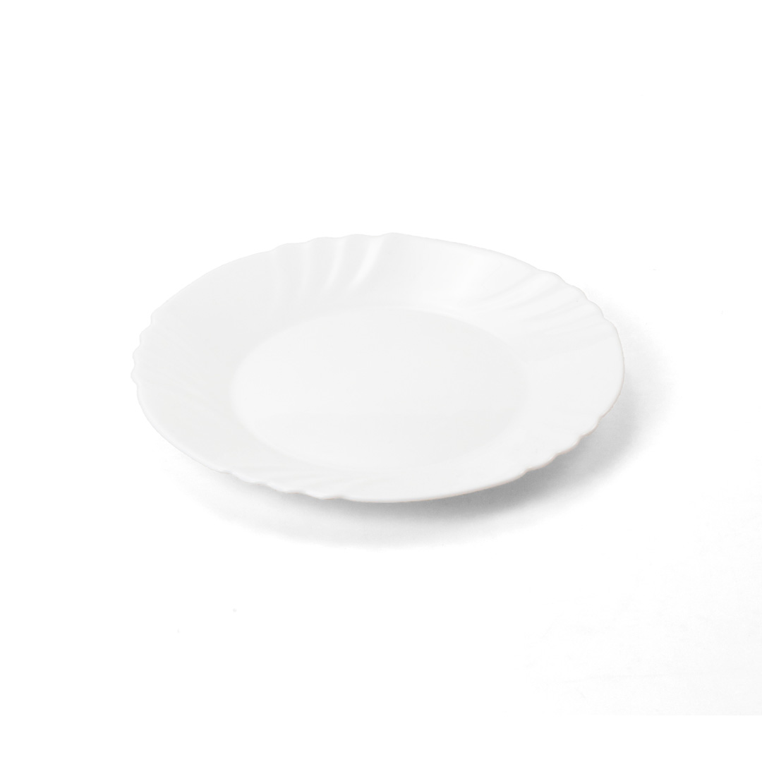 Prato de sobremesa branco EBRO