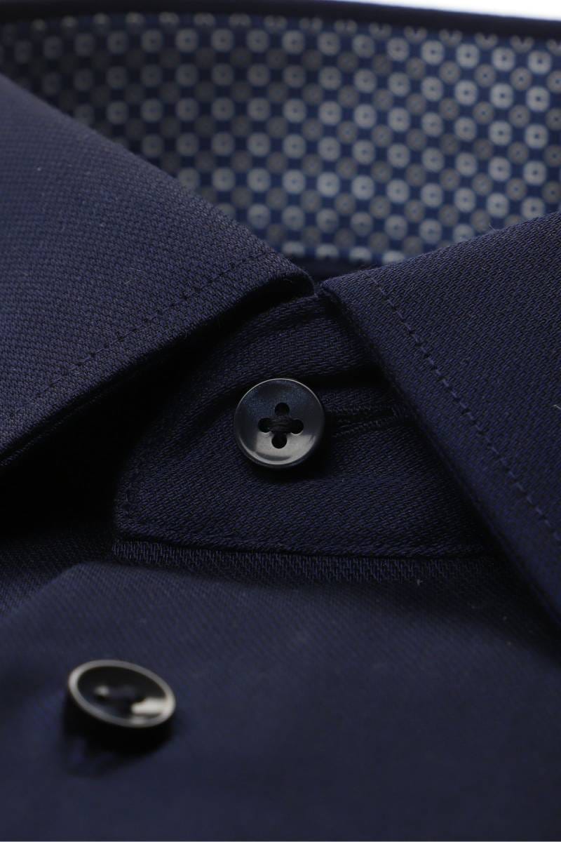 ETERNA Comfort Fit Hemd marine, Strukturiert