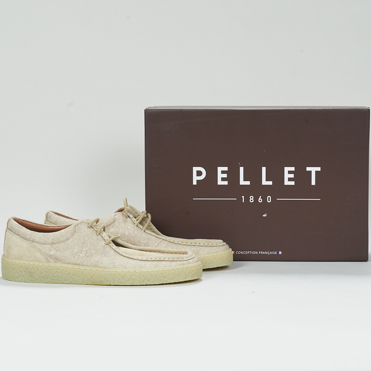 Pellet - NOE - Linen / Velvet / Beige