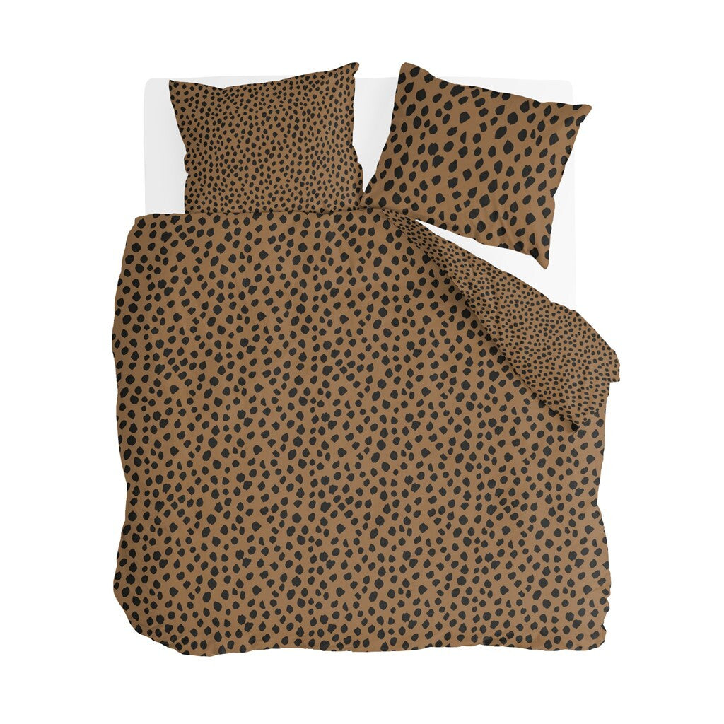 Byrklund - Dekbedovertrek Go Wild - 240x220 cm - Cognac