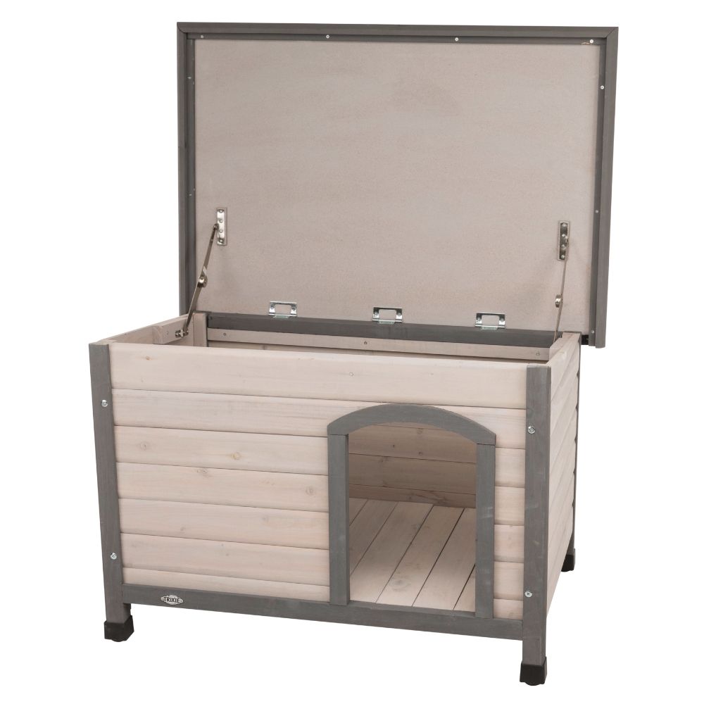 Trixie Classic dog kennel: Natura flat roof kennel