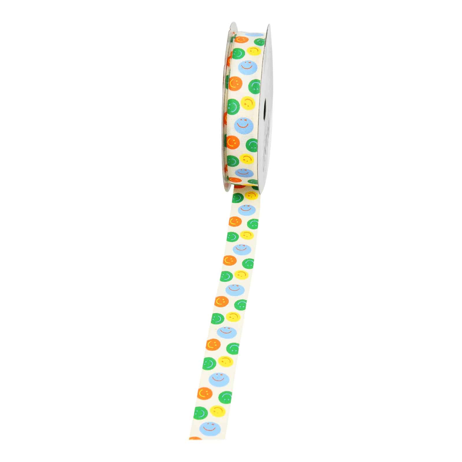 Band Smile Bunt,L 3.000 x B 15 mm, 3 m