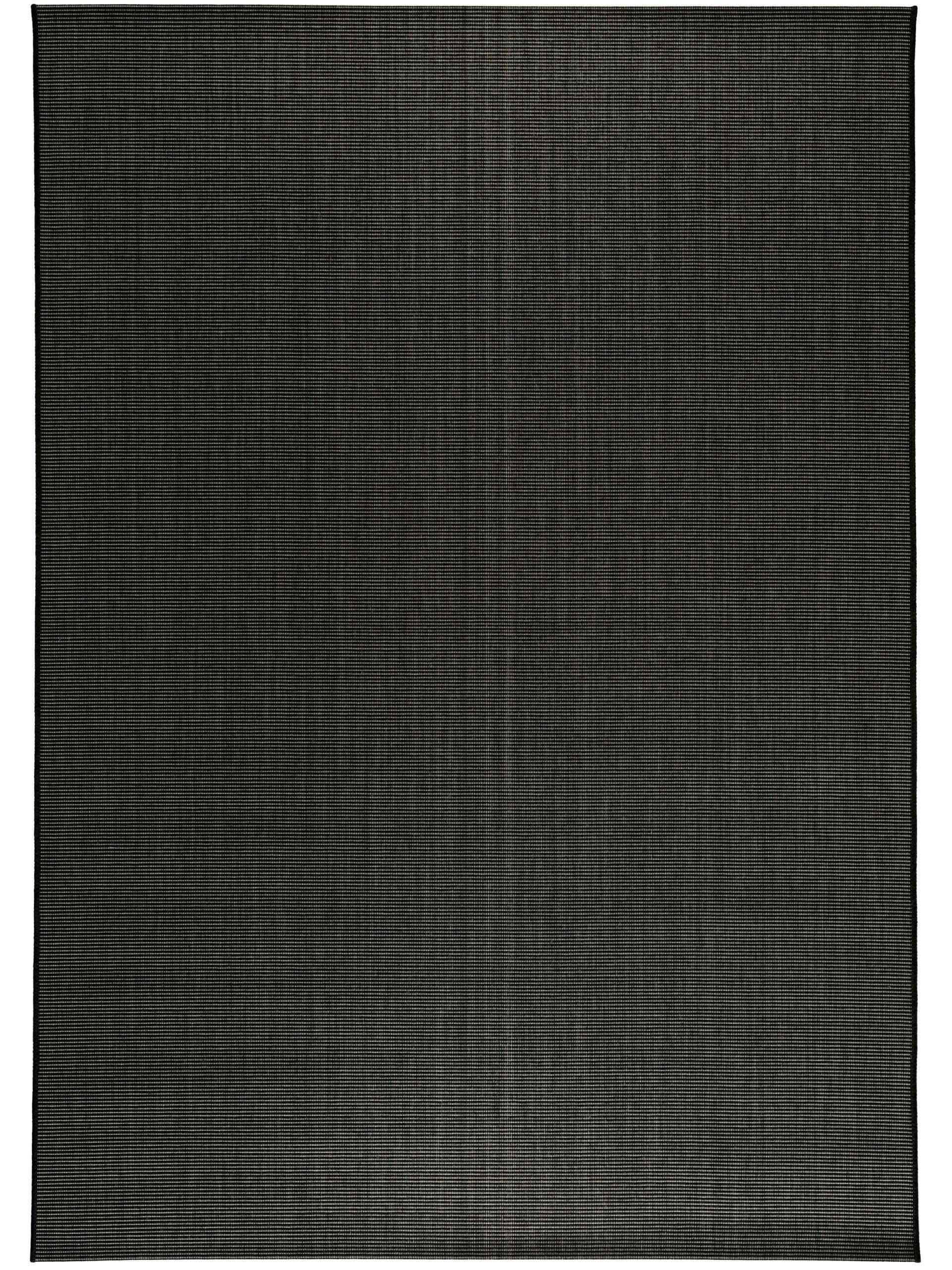 METRO - Tapis d'extérieur & intérieur noir 120x170