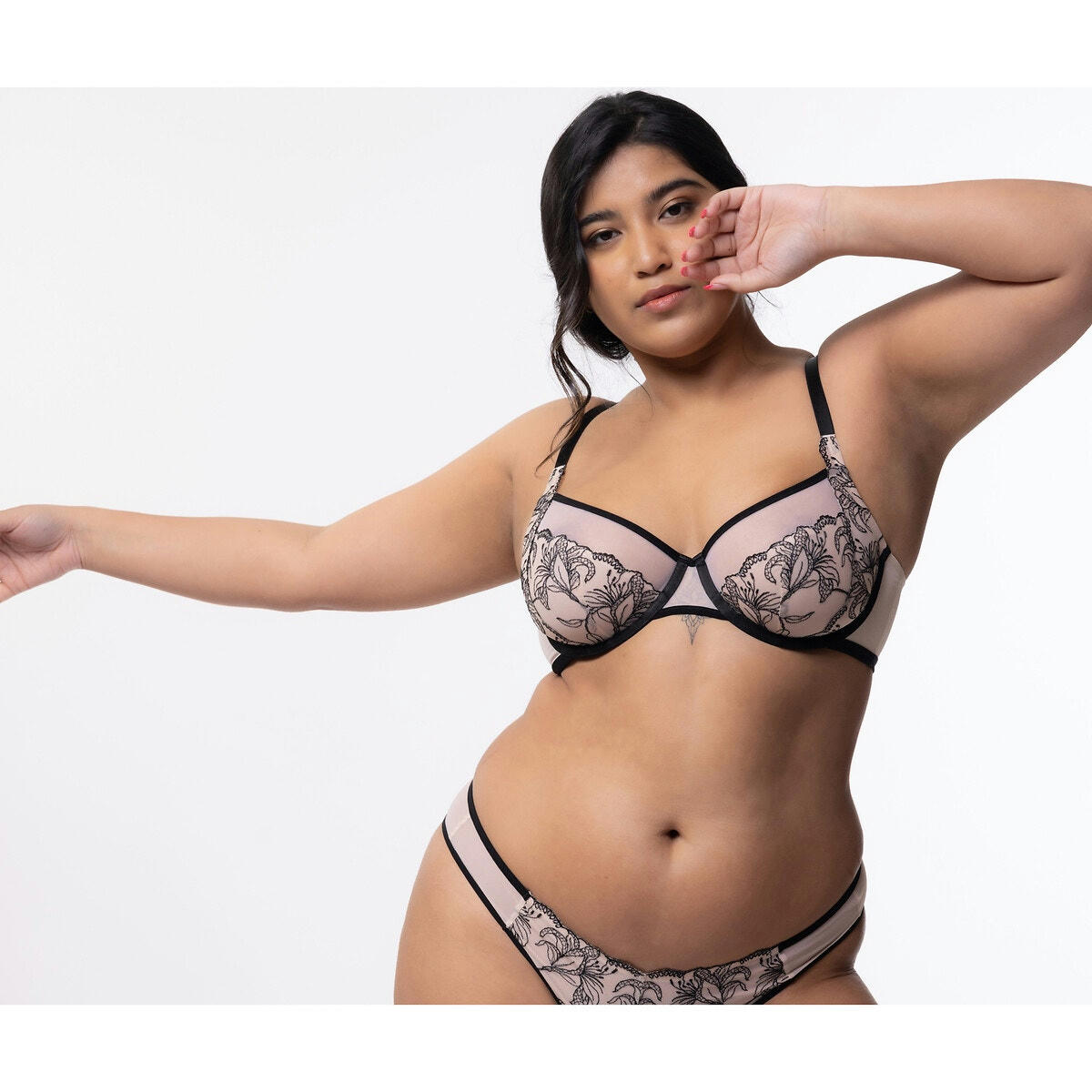 Soutien-gorge emboîtant brodé Novah