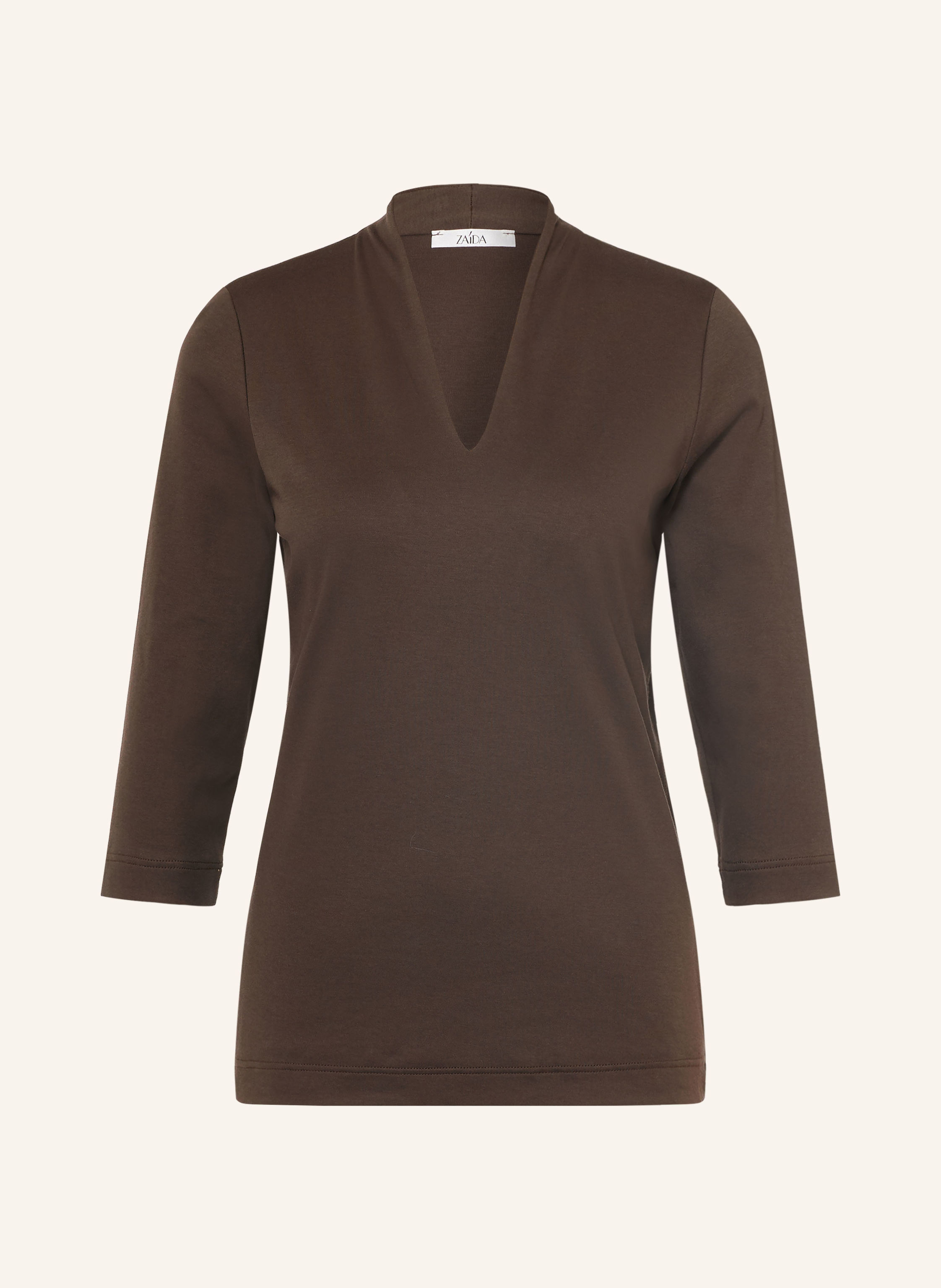 ZAÍDA Shirt mit Kelchkragen