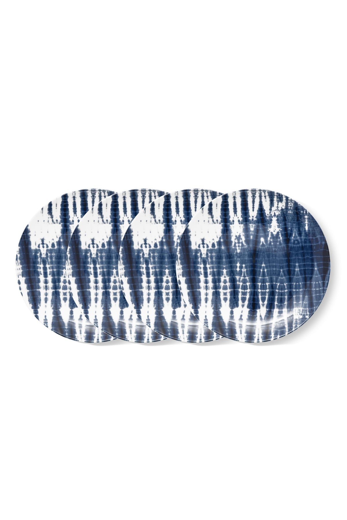 vtwonen - Tie-Dye Ontbijtborden - Serviesset van 4 - 23cm
