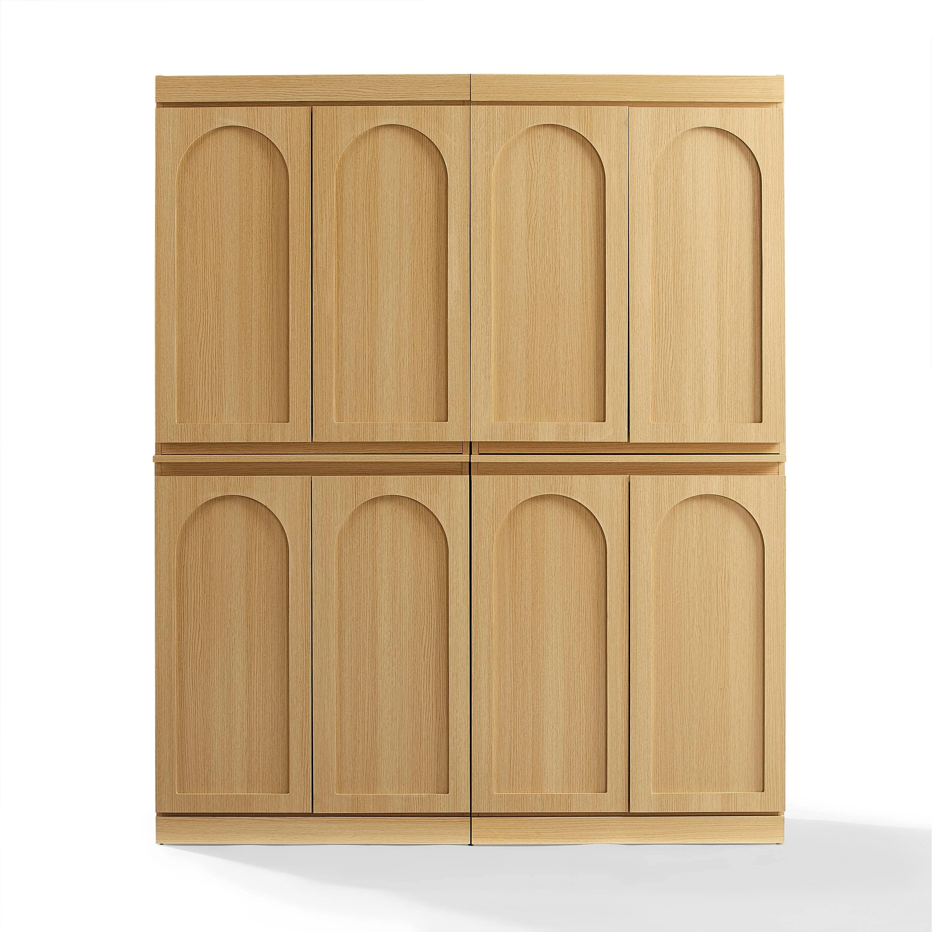 Crosley Marco 2-Piece Kitchen Pantry Storage Cabinet Set- 2 Pantries