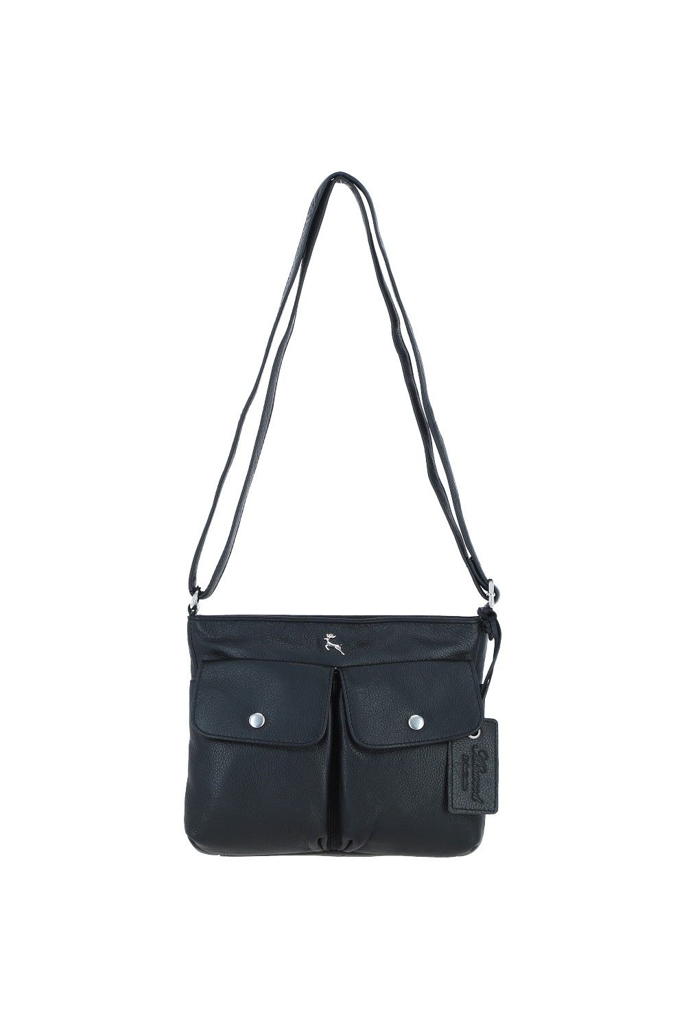 Ashwood Leather Cardiff' Real Leather Crossbody Bag