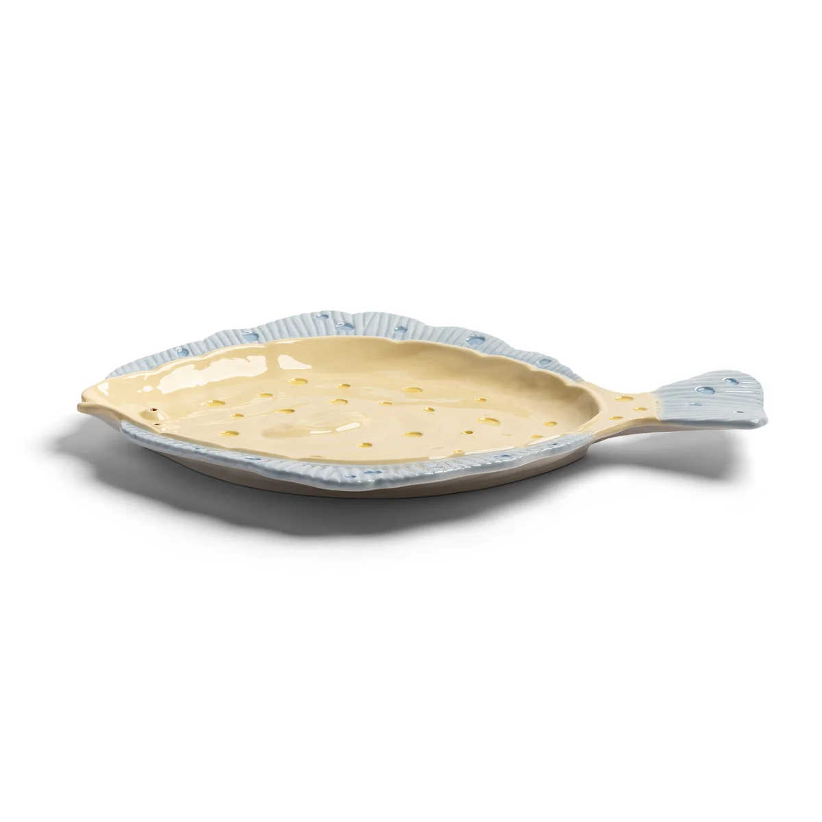 &klevering - Plaice Servierplatte, 37 x 29,5 cm, mehrfarbig