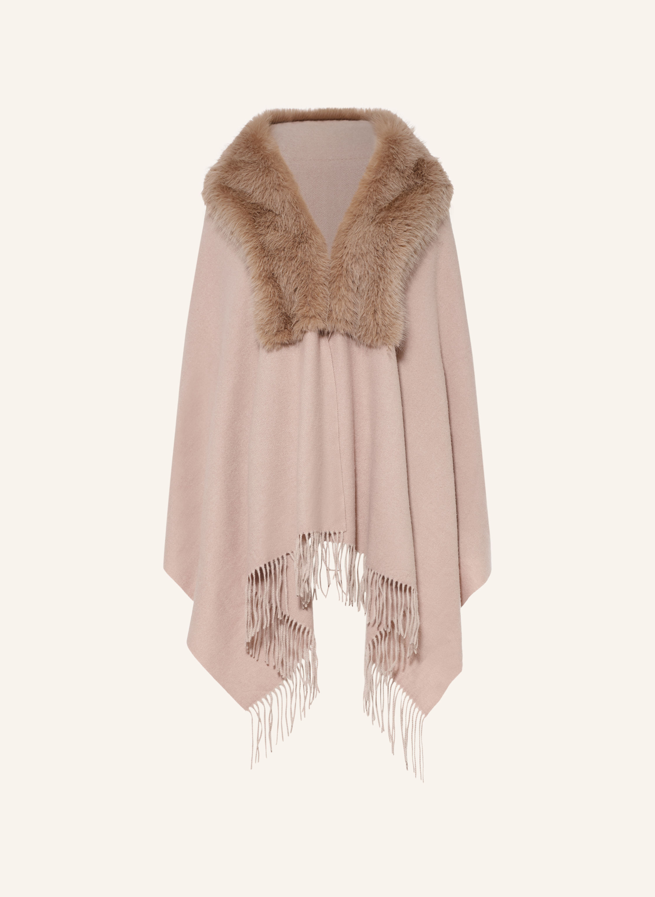 RINO & PELLE Cape WENDY mit Kunstfell