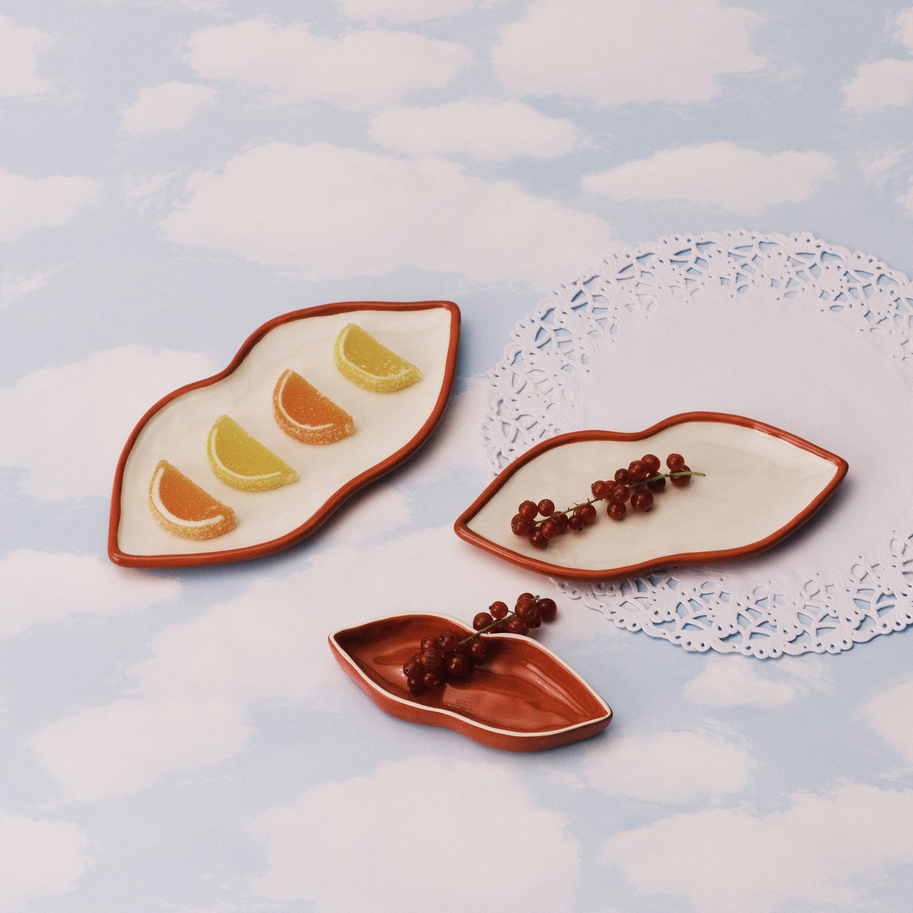 SERAX - Wouters & Hendrix - Lips Serveerschaal Set van 3