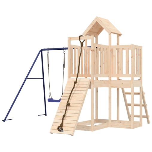 NNEVL Outdoor Playset Solid Wood Pine