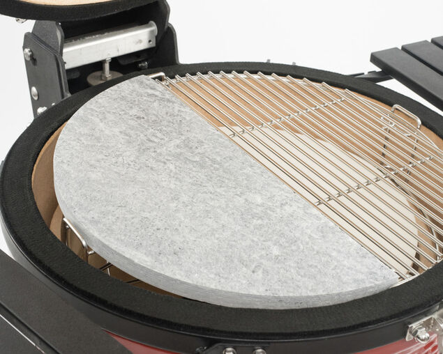 Kamado Joe Half Moon Soapstone for Big Joe Series I & II