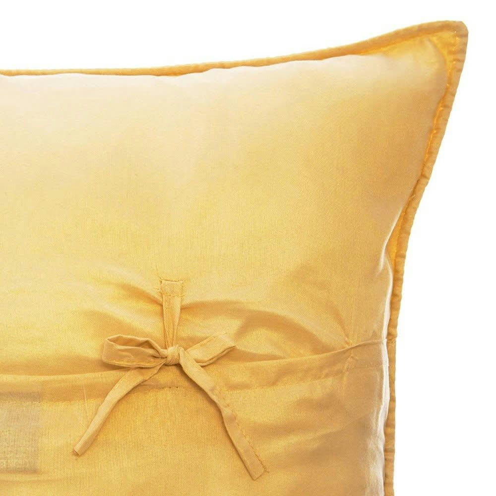 DOLCE - Dessus de lit 240x260 ocre + 2 taies