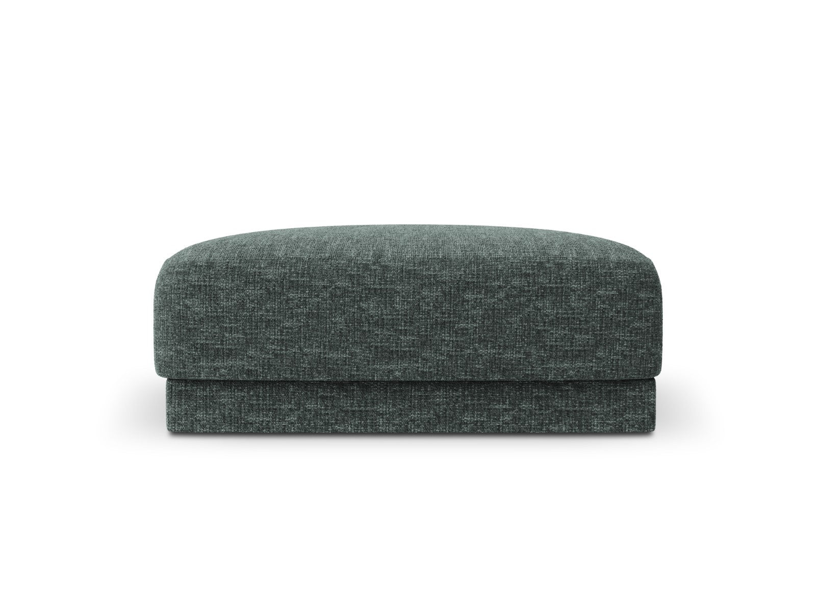 Micadoni Poef Miley chenille, olie - 90x90x40cm