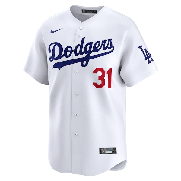 Mike Piazza Los Angeles Dodgers Nike Home Limited Player Jersey - White