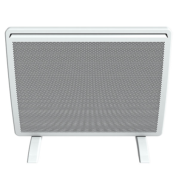 Panneau rayonnant mobile blanc 1500W 15m²