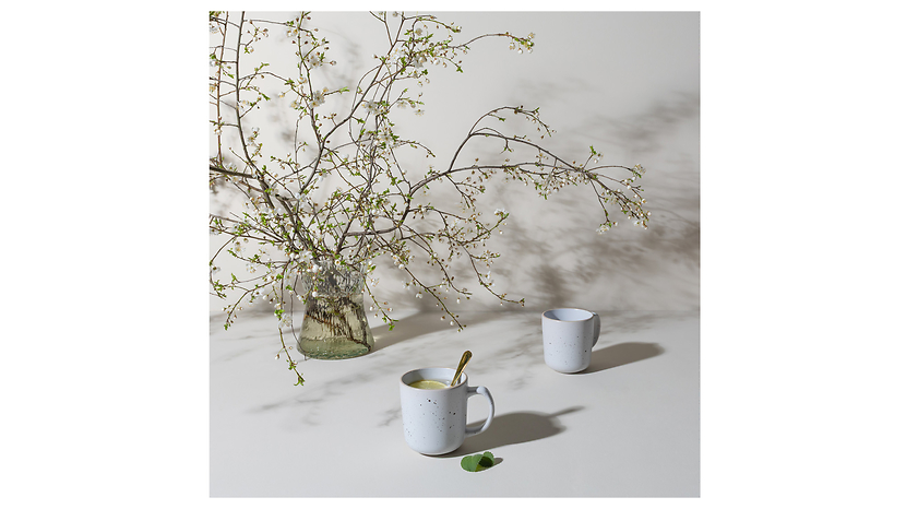 Kubek ceramiczny Hygge 400 ml biały