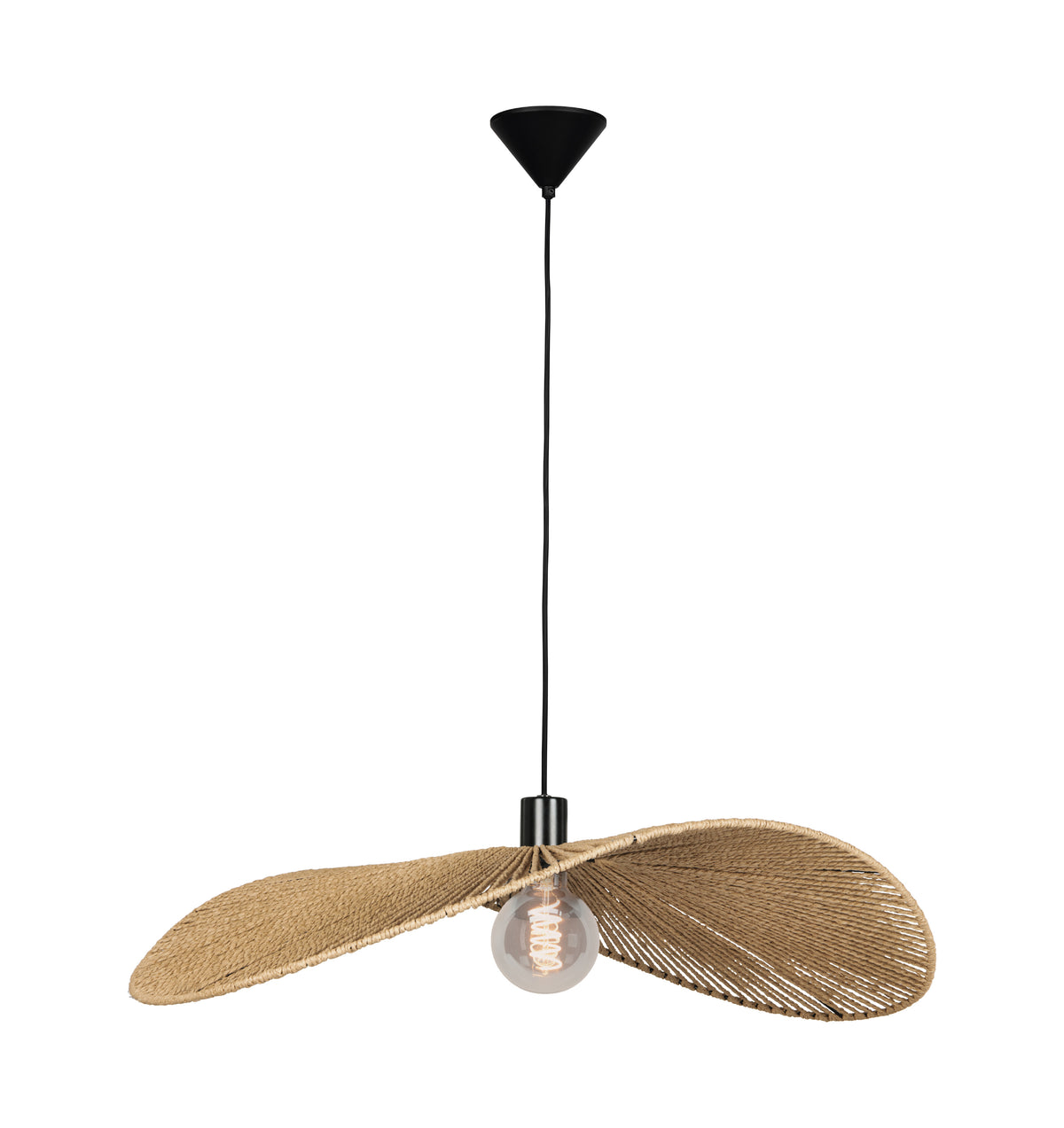 EGLO hanglamp Siruela - e27 - ø 80 cm - papier - natuur