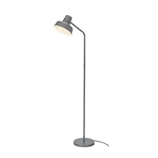Lampadaire Orous E27 15W H.169,5xP.57cm gris foncé GoodHome