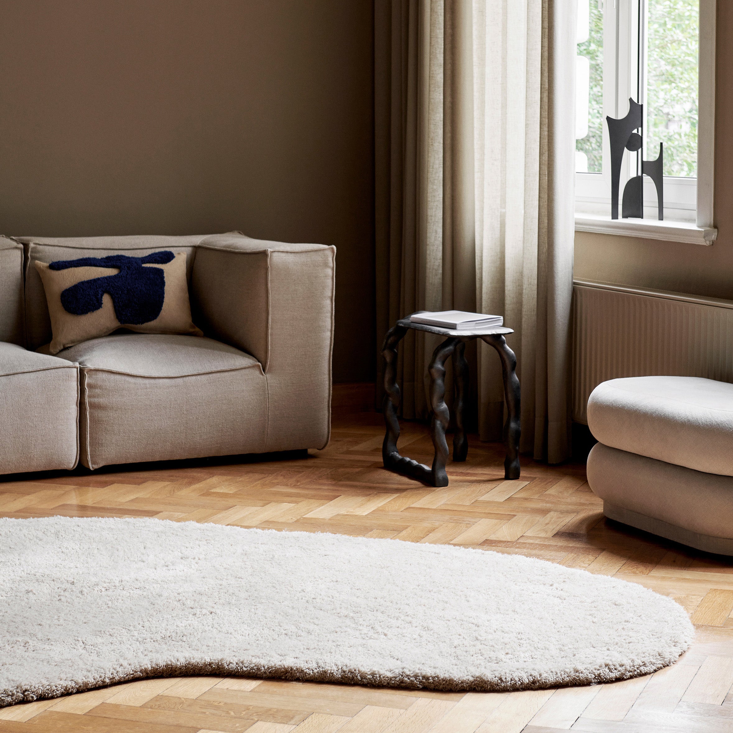 Ferm Living Forma Vloerkleed 175 x 250 cm - Off-white