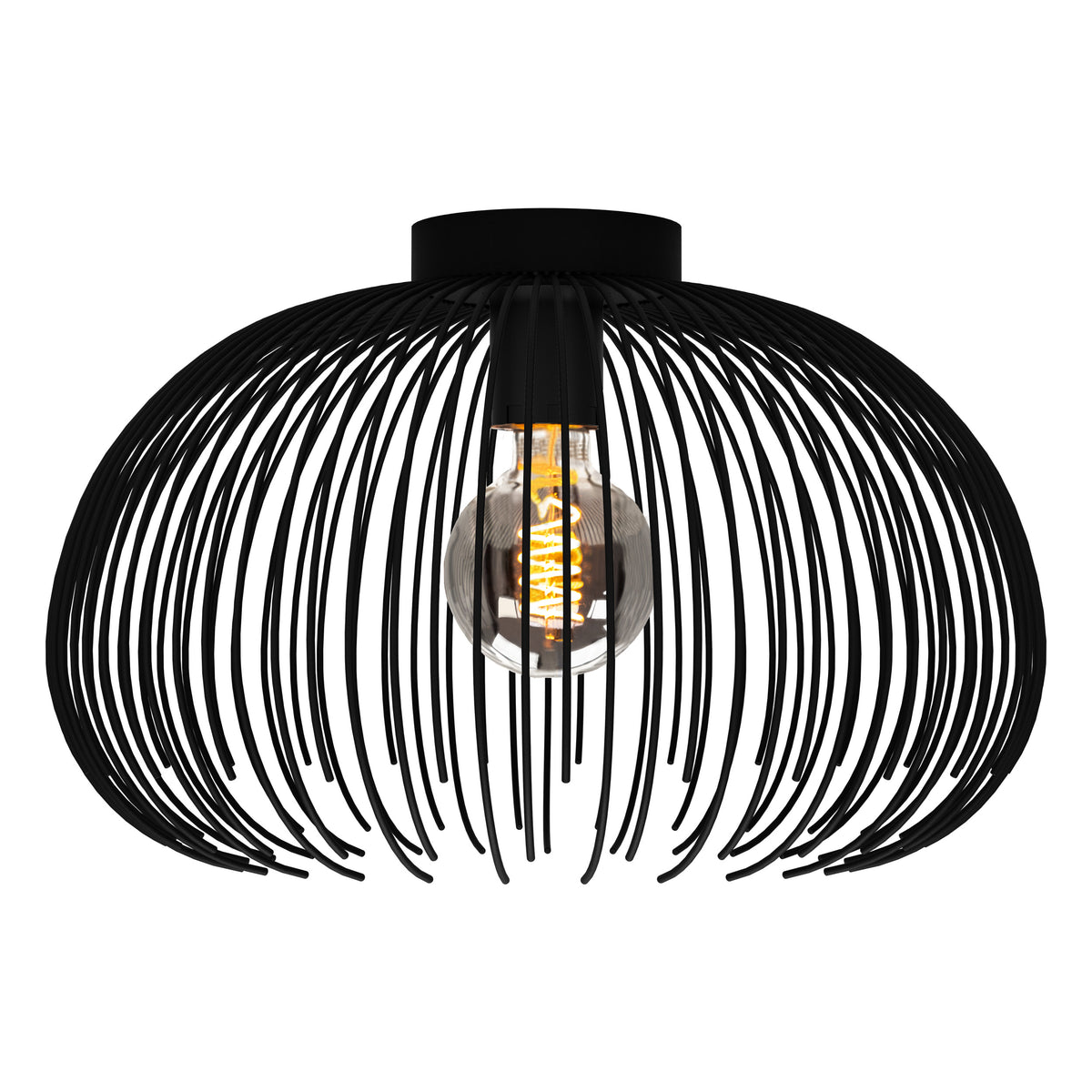 EGLO plafondlamp Venezuela-A - E27 - Ø 38,5 cm - Zwart